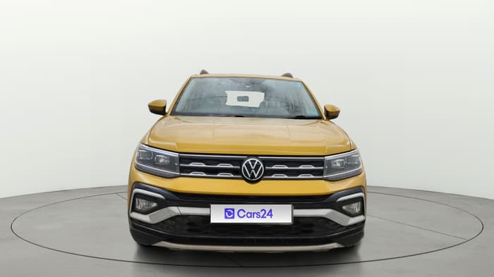 2021 Volkswagen TAIGUN TOPLINE 1.0 TSI AT, Petrol, Automatic, 40,843 km, Front