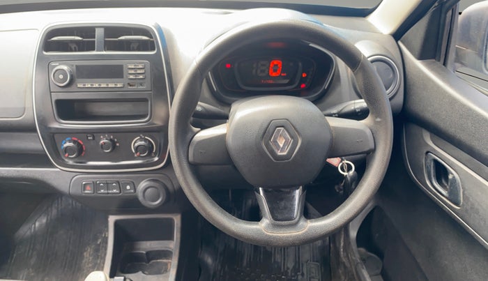 2018 Renault Kwid RXL, Petrol, Manual, 71,684 km, Steering Wheel Close Up