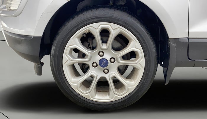 2018 Ford Ecosport TITANIUM + 1.5L DIESEL, Diesel, Manual, 1,32,410 km, Left Front Wheel