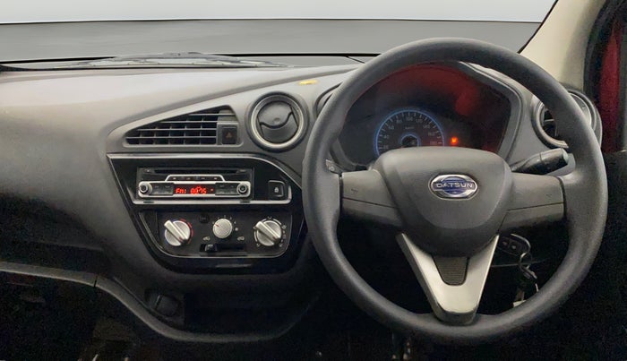 2017 Datsun Redi Go T(O) 1.0, Petrol, Manual, 34,713 km, Steering Wheel Close Up