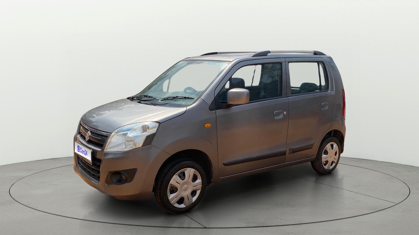 2016 Maruti Wagon R 1.0 VXI, Petrol, Manual, 63,740 km, Left Front Diagonal