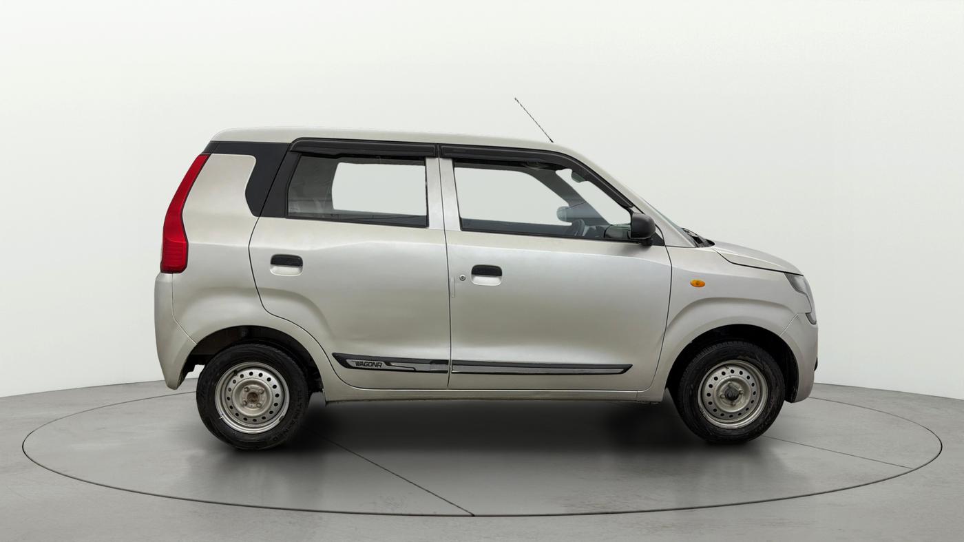 2021 Maruti New Wagon-R LXI CNG 1.0, CNG, Manual, 66,982 km, Right Side View