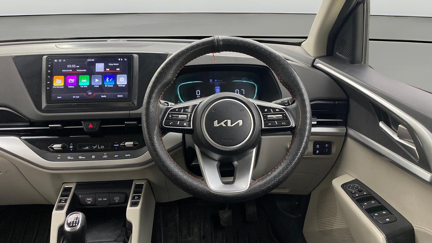 2023 KIA CARENS PRESTIGE PLUS 1.5 IMT DIESEL 7 STR, Diesel, Manual, 88,059 km, Steering Wheel Close Up