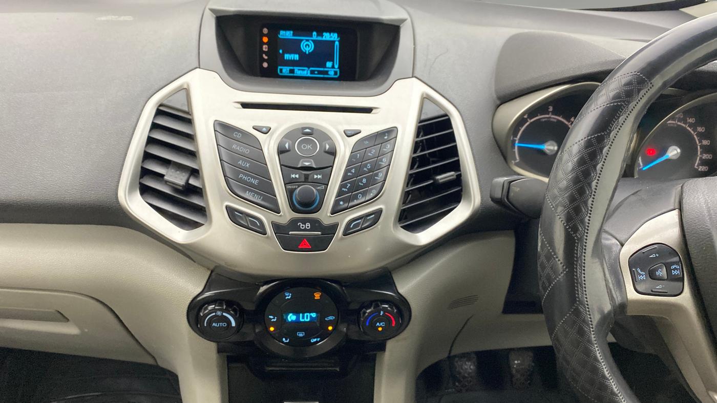 2014 Ford Ecosport TITANIUM 1.5L DIESEL, Diesel, Manual, 1,09,757 km, Air Conditioner