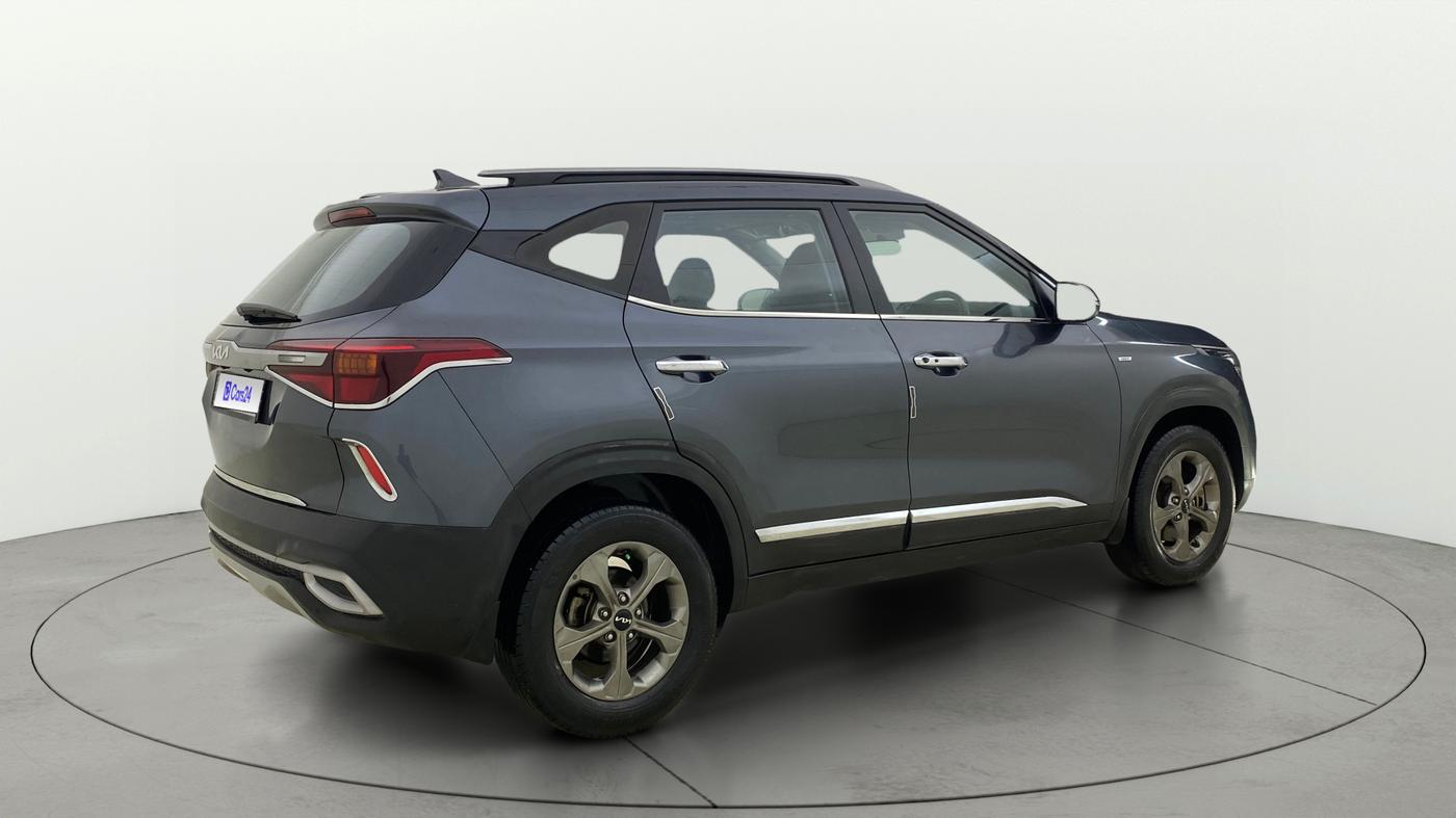 2022 KIA SELTOS HTK PLUS 1.5 IMT, Petrol, Manual, 61,915 km, Right Back Diagonal