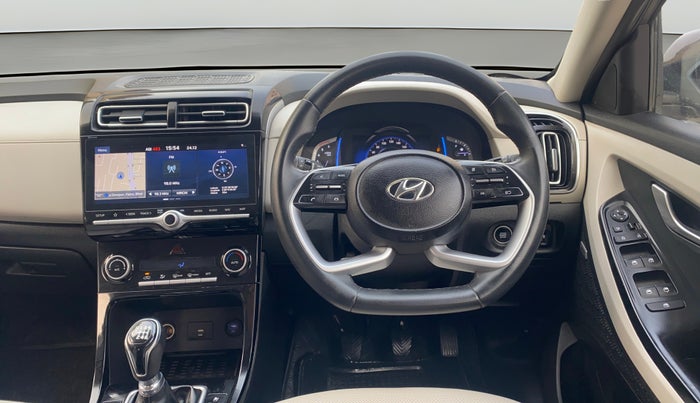 2022 Hyundai Creta SX (O) 1.5 DIESEL, Diesel, Manual, 73,081 km, Steering Wheel Close Up