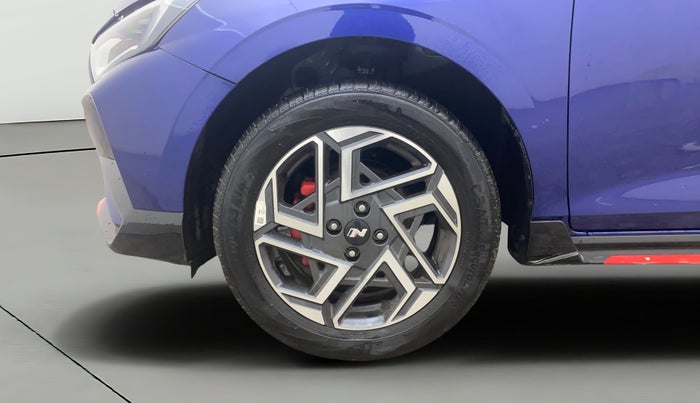 2023 Hyundai NEW I20 N LINE N8 1.0 TURBO MT, Petrol, Manual, 11,019 km, Left Front Wheel