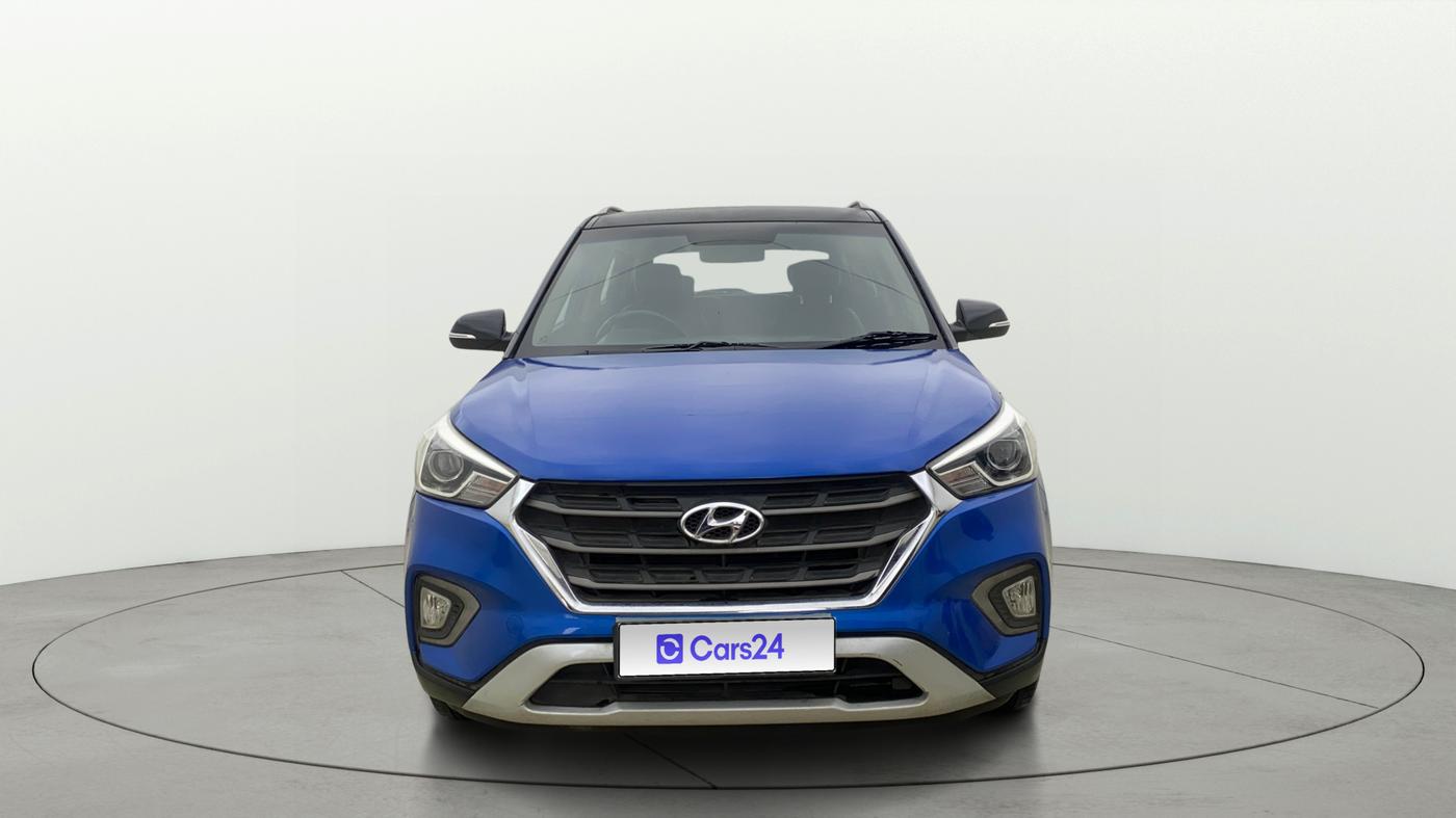 2019 Hyundai Creta SX AT 1.6 PETROL, Petrol, Automatic, 59,968 km, Front