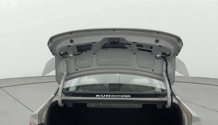 2023 Hyundai AURA SX PLUS 1.2 AMT, Petrol, Automatic, 20,216 km, Boot Door Open