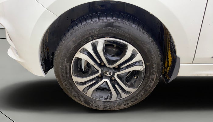 2022 Tata TIGOR XZ PLUS CNG, CNG, Manual, 78,358 km, Left Front Wheel