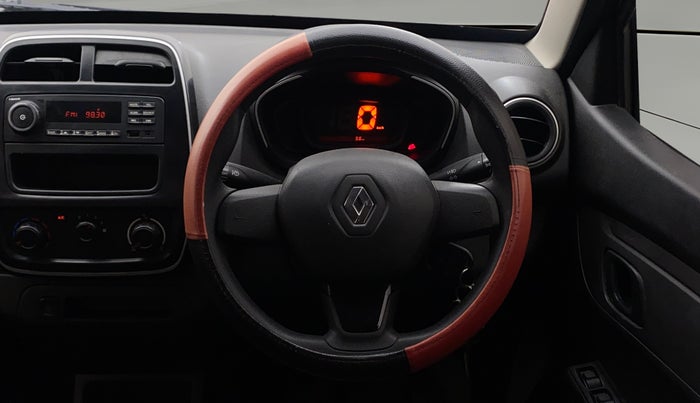 2017 Renault Kwid RXL, Petrol, Manual, 19,475 km, Steering Wheel Close Up