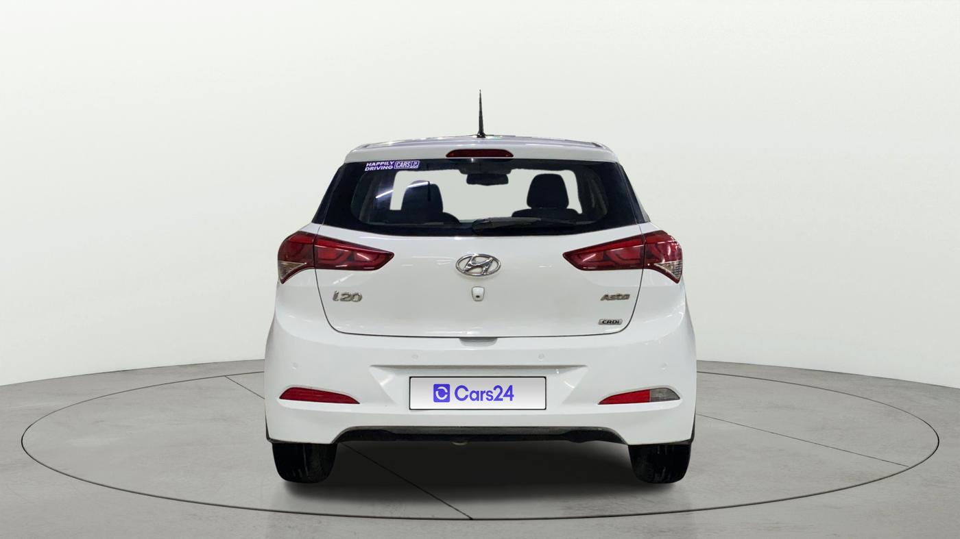 2015 Hyundai Elite i20 ASTA 1.4 CRDI, Diesel, Manual, 71,195 km, Back/Rear