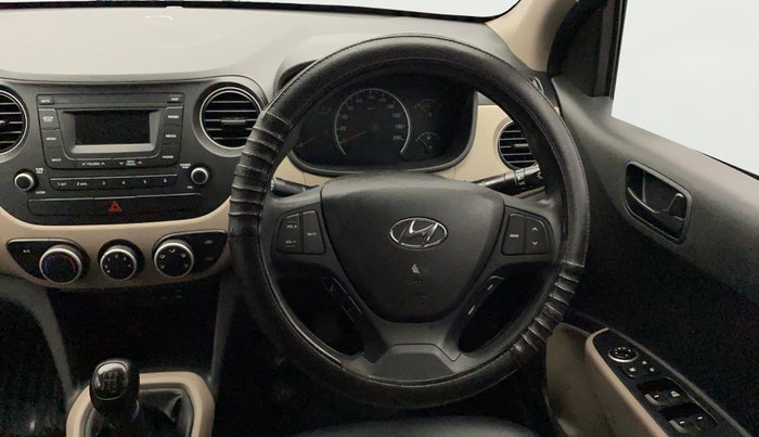 2019 Hyundai Grand i10 MAGNA 1.2 KAPPA VTVT, Petrol, Manual, 83,373 km, Steering Wheel Close Up