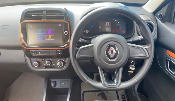 2020 Renault Kwid CLIMBER 1.0 AMT (O), Petrol, Automatic, 49,898 km, Steering Wheel Close Up