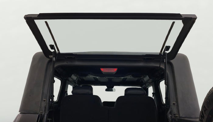 2021 Mahindra Thar LX PETROL HT 4WD AT, Petrol, Automatic, 64,419 km, Boot Door Open