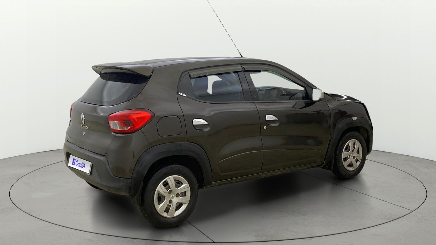 2019 Renault Kwid RXT 1.0 AMT (O), Petrol, Automatic, 61,881 km, Right Back Diagonal