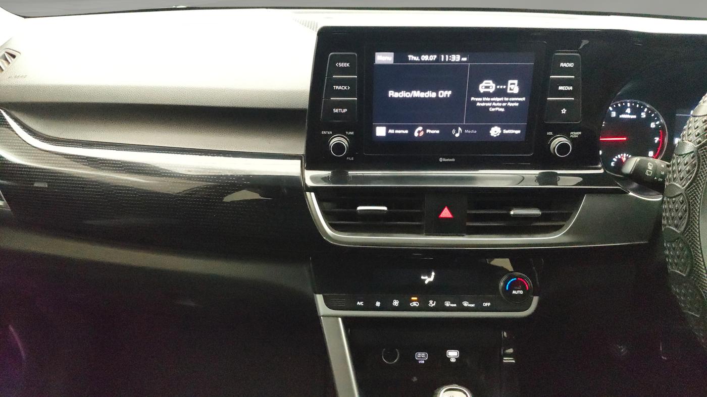 2021 KIA SELTOS HTK PLUS 1.5 IMT, Petrol, Manual, 77,185 km, Air Conditioner