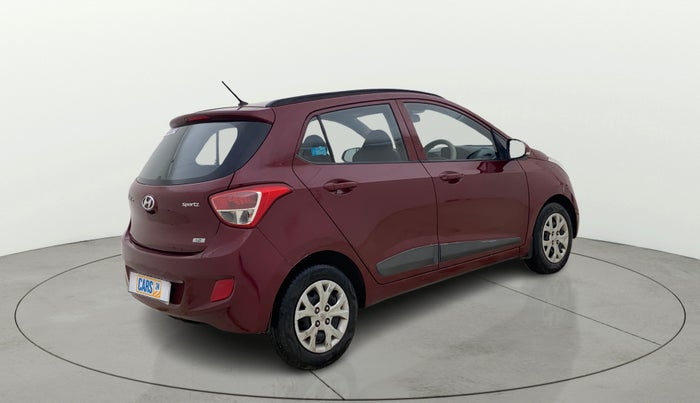 2016 Hyundai Grand i10 SPORTZ 1.2 KAPPA VTVT, Petrol, Manual, 81,578 km, Right Back Diagonal