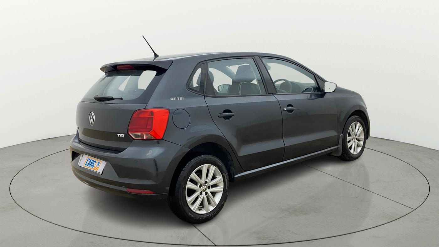 2016 Volkswagen Polo GT TSI AT, Petrol, Automatic, 84,270 km, Right Back Diagonal