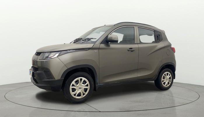 2017 Mahindra Kuv100 K4 6 STR, Petrol, Manual, 91,898 km, Left Front Diagonal