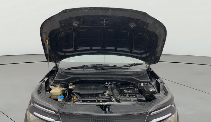 2023 KIA CARENS PRESTIGE PLUS 1.5 PETROL IMT 7 STR, Petrol, Manual, 48,381 km, Open Bonet