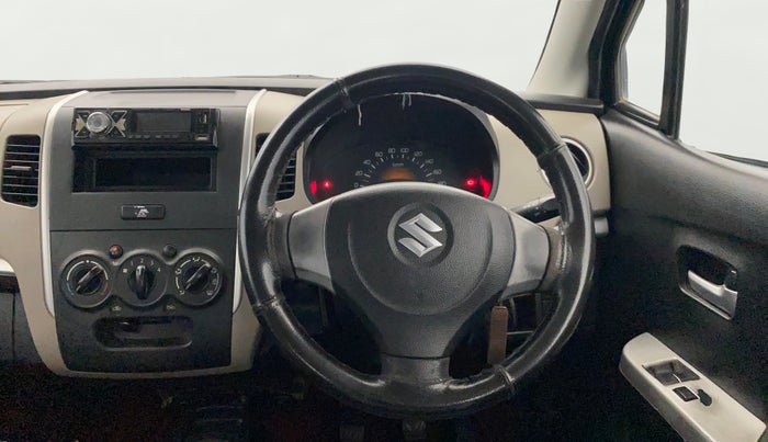 2013 Maruti Wagon R 1.0 LXI, Petrol, Manual, 88,827 km, Steering Wheel Close Up