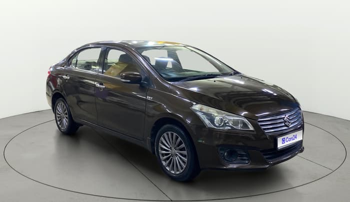 2015 Maruti Ciaz ZXI+, Petrol, Manual, 53,318 km, Right Front Diagonal