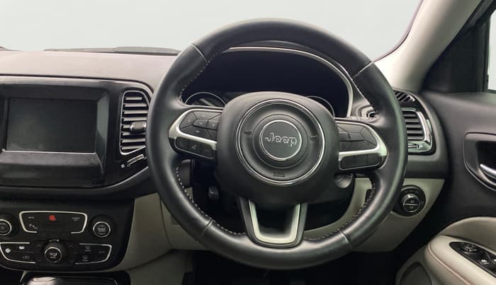 2017 Jeep Compass LIMITED 1.4 PETROL AT, Petrol, Automatic, 60,402 km, Steering Wheel Close Up