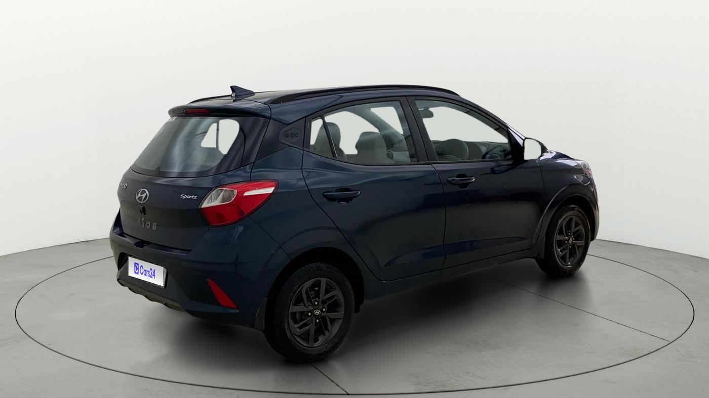 2021 Hyundai GRAND I10 NIOS SPORTZ 1.2 KAPPA VTVT CNG, CNG, Manual, 52,924 km, Right Back Diagonal