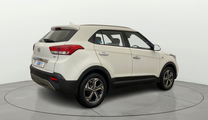 2018 Hyundai Creta SX AT 1.6 PETROL, Petrol, Automatic, 74,975 km, Right Back Diagonal