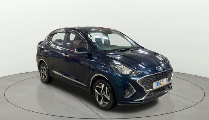 2022 Hyundai AURA SX 1.2 CNG, CNG, Manual, 25,033 km, Right Front Diagonal