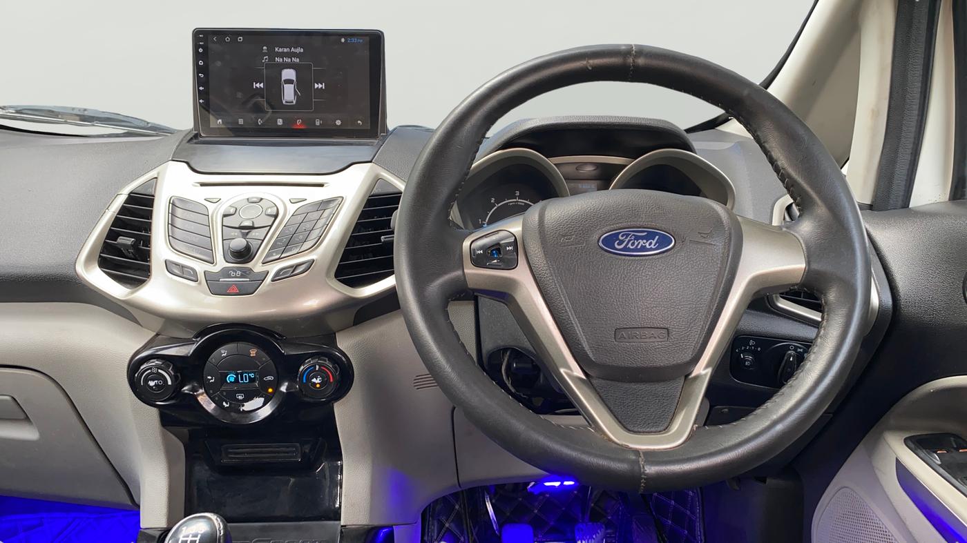 2017 Ford Ecosport TITANIUM 1.5L DIESEL, Diesel, Manual, 94,025 km, Steering Wheel Close Up