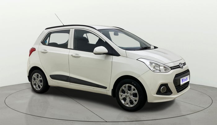 2016 Hyundai Grand i10 SPORTZ 1.2 KAPPA VTVT, Petrol, Manual, 73,693 km, Right Front Diagonal