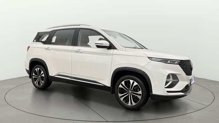 2021 MG HECTOR PLUS SHARP 1.5 PETROL TURBO CVT 6-STR, Petrol, Automatic, 32,895 km, Right Front Diagonal