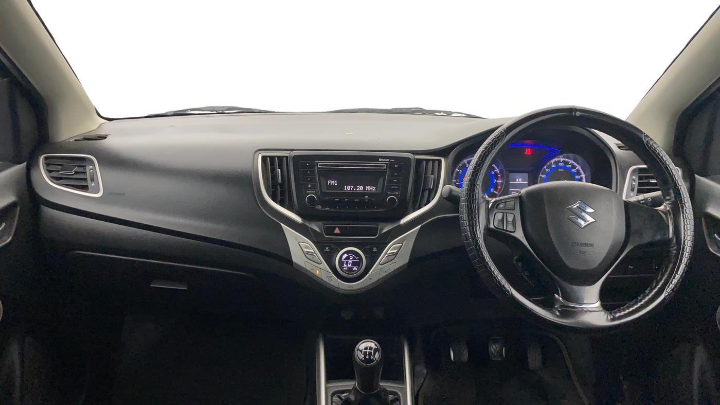 2017 Maruti Baleno DELTA PETROL 1.2, Petrol, Manual, 65,884 km, Dashboard