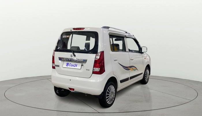 2016 Maruti Wagon R 1.0 VXI AMT, Petrol, Automatic, 80,046 km, Right Back Diagonal