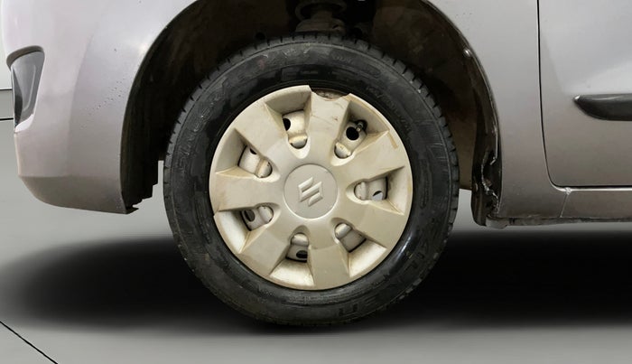 2014 Maruti Wagon R 1.0 LXI, Petrol, Manual, 41,923 km, Left Front Wheel