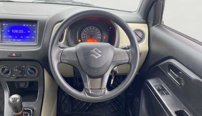 2020 Maruti New Wagon-R LXI 1.0, CNG, Manual, 1,15,676 km, Steering Wheel Close Up