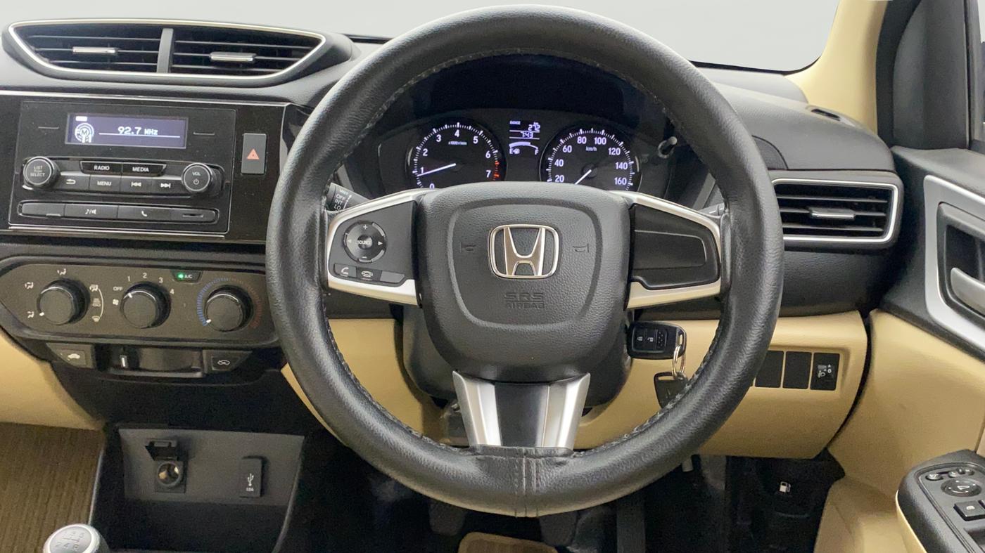2023 Honda Amaze 1.2L I-VTEC S, Petrol, Manual, 7,859 km, Steering Wheel Close Up