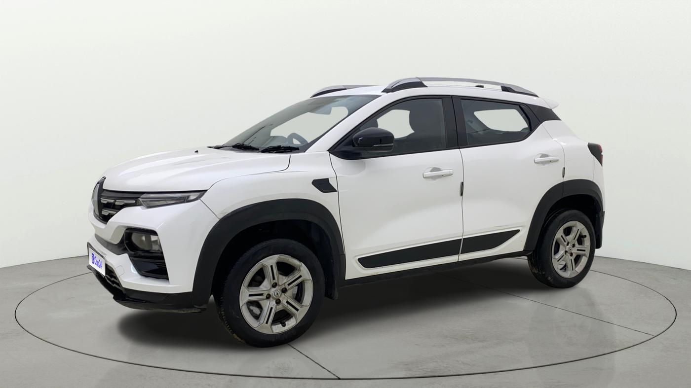 2021 Renault Kiger RXT AMT, Petrol, Automatic, 33,171 km, Left Front Diagonal