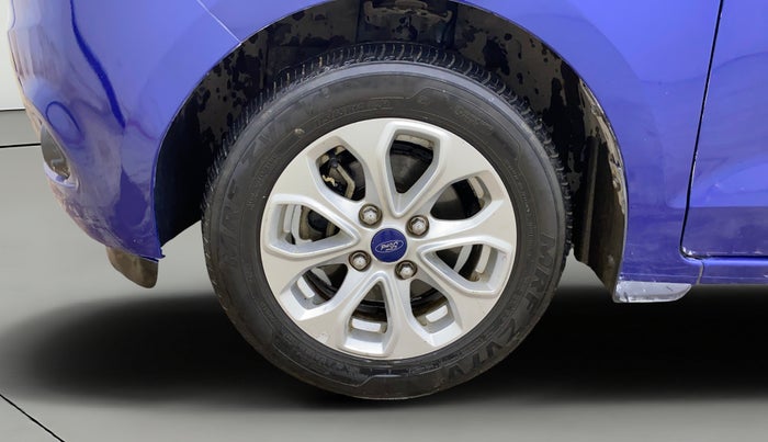 2017 Ford Figo Aspire TITANIUM 1.2 PETROL, Petrol, Manual, 90,733 km, Left Front Wheel