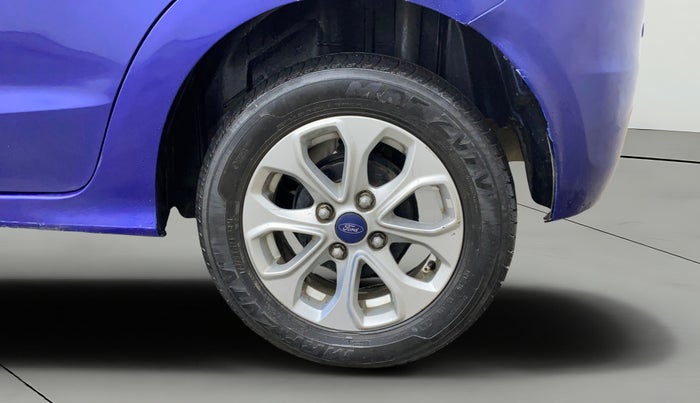 2016 Ford New Figo TITANIUM 1.2 PETROL MT, Petrol, Manual, 84,704 km, Left Rear Wheel