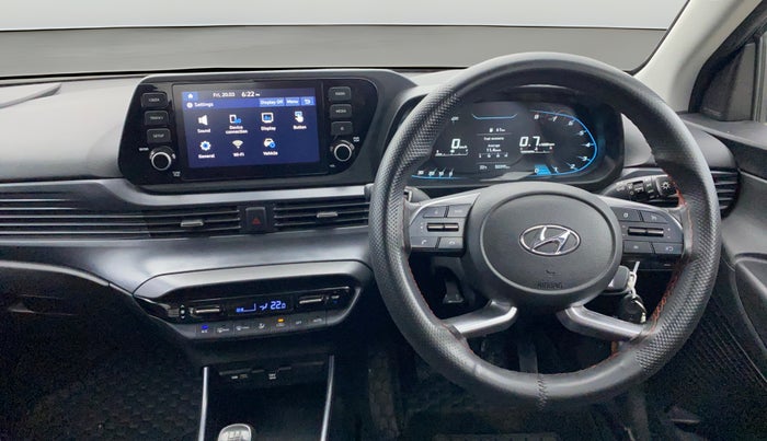 2023 Hyundai NEW I20 SPORTZ 1.2 MT, Petrol, Manual, 50,385 km, Steering Wheel Close Up
