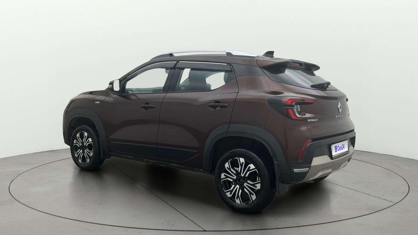 2022 Renault Kiger RXZ AMT, Petrol, Automatic, 34,929 km, Left Back Diagonal