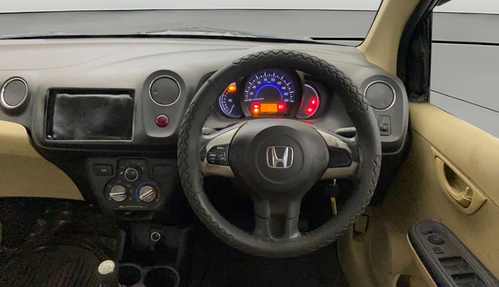 2015 Honda Amaze 1.2L I-VTEC S, Petrol, Manual, 68,267 km, Steering Wheel Close Up