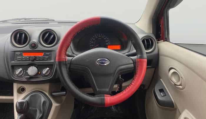 2018 Datsun Go Plus T, Petrol, Manual, 44,416 km, Steering Wheel Close Up