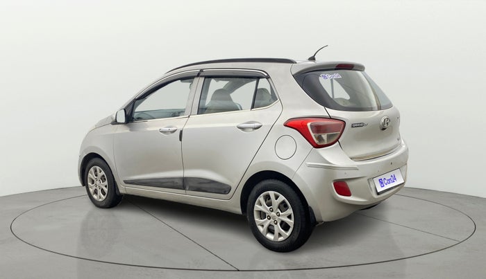 2014 Hyundai Grand i10 SPORTZ 1.2 KAPPA VTVT, Petrol, Manual, 58,729 km, Left Back Diagonal