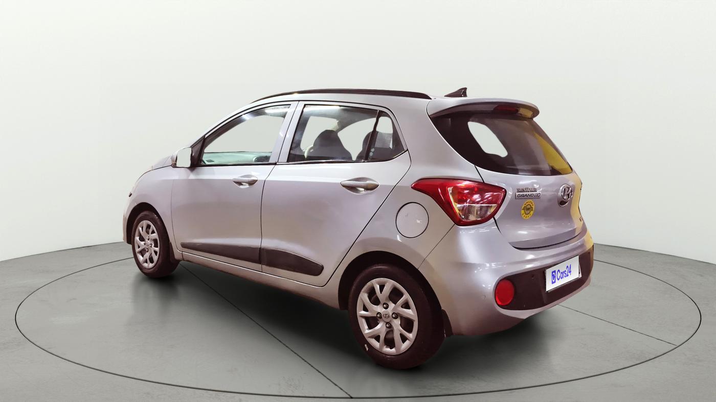 2019 Hyundai Grand i10 SPORTZ 1.2 KAPPA VTVT, CNG, Manual, 55,270 km, Left Back Diagonal