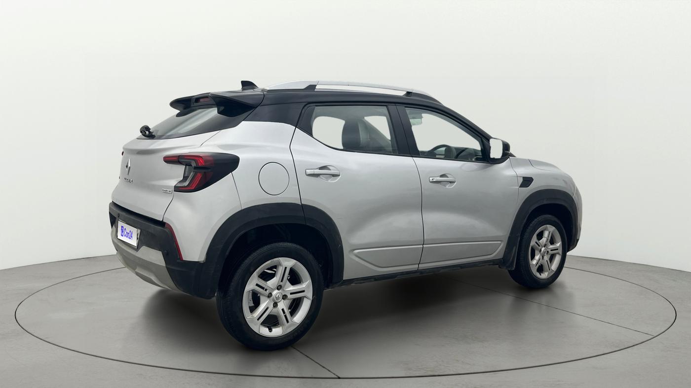 2021 Renault Kiger RXT AMT, Petrol, Automatic, 38,478 km, Right Back Diagonal