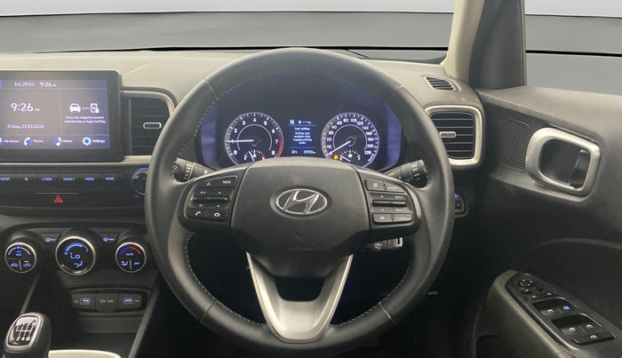 2021 Hyundai VENUE SX 1.0 TURBO IMT, Petrol, Manual, 25,736 km, Steering Wheel Close Up